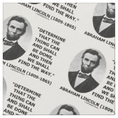 Tissu Déterminer Ce Qui Peut Être Fait Citation Lincoln (Fermer)