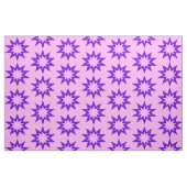 Tissu d'étoiles rose et violet (Fat Quarter)