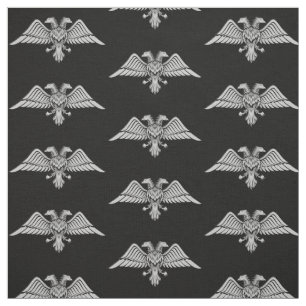 Tissu Deux Motif d'aigle à tête