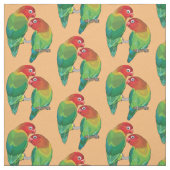 Tissu deux perroquets de pêcheurs (Échantillon)