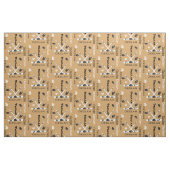 Tissu d'hockey clairsemé (Fat Quarter)