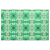 Tissu d'hortensia vert (Fat Quarter)