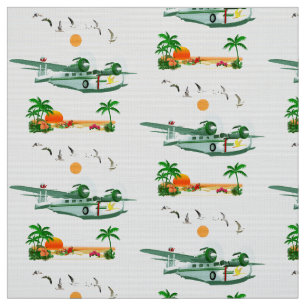Tissu d'hydravion d'île