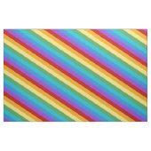 Tissu diagonal de motif de rayures de couleur (Yard)