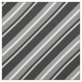 Tissu Diagonal Grandes Noires (Échantillon)