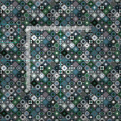 Tissu diagonale de minuit parava (Carreau)