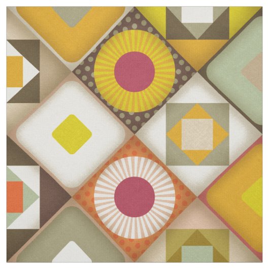 Tissu diagonale rétro parava (Échantillon)