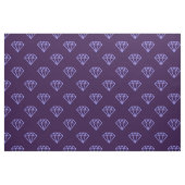 Tissu Diamant - Bleu pastel sur violet profond (Fat Quarter)