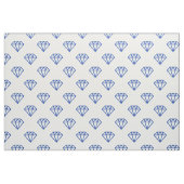 Tissu Diamant - Marine en blanc (Fat Quarter)