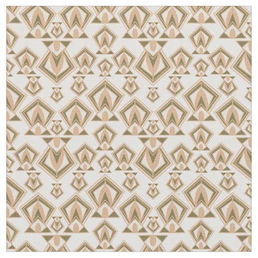 Tissu Diamant moderne du milieu du siècle rétro (Fermer)