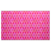 Tissu Diamant moderne du milieu du siècle, rose de Fuchs (Yard)