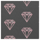 Tissu Diamant rose d'or (fermé)