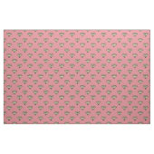 Tissu Diamant : rose, gris et crème (Yard)