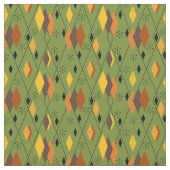 Tissu Diamants atomiques des années 1970 (Fermer)