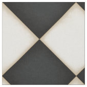 Tissu Diamants blancs noirs et antiquités (grande échell (Fermer)