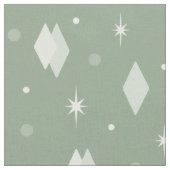 Tissu Diamants de l'âge de l'espace Sage vert (Fermer)