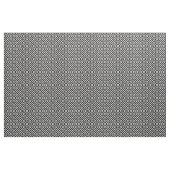 Tissu Diamants d'Ikat noir et blanc (Yard)