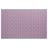 Tissu Diamants d'Ikat pourpre de prune (Fat Quarter)
