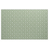 Tissu Diamants d'ikat vert de la mousse (Fat Quarter)