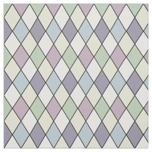 Tissu Diamants en pastel de harlequin