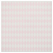 Tissu Diamants Harlequin Blanc et Rose Clair (Échantillon)