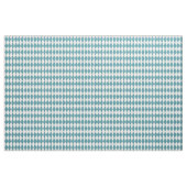 Tissu Diamants Harlequin Blanc & Sarcelle (Fat Quarter)