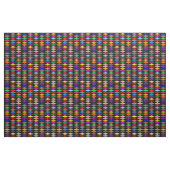 Tissu Diamants Harlequin Colorés Design Noir (Yard)