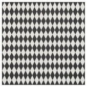 Tissu Diamants Harlequin Noir & Blanc (Échantillon)