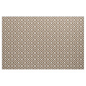 Tissu Diamants Ikat Brown au chocolat (Fat Quarter)
