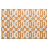 Tissu Diamants Ikat Orange Brûlé (Fat Quarter)