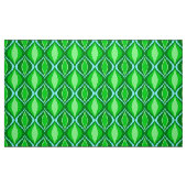 Tissu Diamants modernes de la moitié du siècle, vert (Fat Quarter)