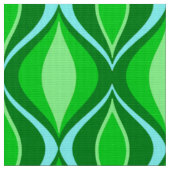 Tissu Diamants modernes de la moitié du siècle, vert (Fermer)