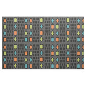 Tissu Diamants Rétro Rectangles Multicolores 5 (Fat Quarter)
