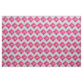 Tissu Diamants roses (Yard)