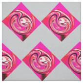 Tissu Diamants roses (Échantillon)