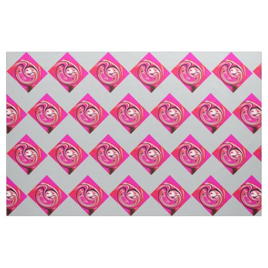 Tissu Diamants roses (Fat Quarter)