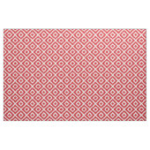 Tissu Diamants rouges Ikat (Fat Quarter)