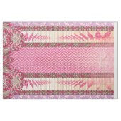 Tissu Diamond Zigzag Textile | Impression Lavender Paisl (Yard)