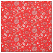 Tissu Diatomées rouge (Échantillon)