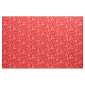 Tissu Diatomées rouge (Fat Quarter)