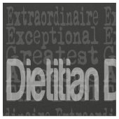 Tissu Dietitian Extraordinaire (Fermer)