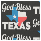Tissu Dieu bénissent le Texas (Fermer)