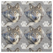 Tissu Dignité de loup gris (Échantillon)