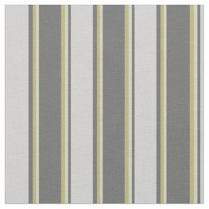 Tissu Dim Grey, Light Grey et Dark Khaki Stripes