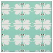 Tissu d'image retournée de lac swan (Échantillon)
