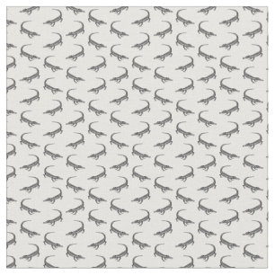 Tissu d'impression alligator classique avec COULEU