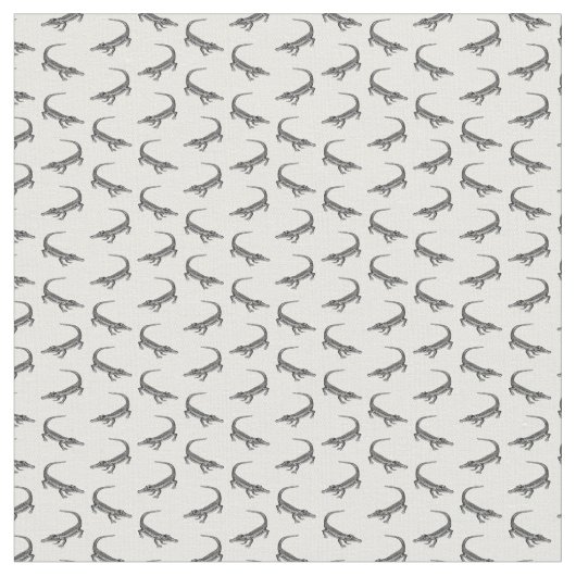 Tissu d'impression alligator classique avec COULEU (Fermer)