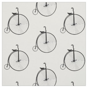 Tissu d'impression de bicyclette de thème de cycl