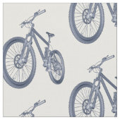 Tissu d'impression de bicyclette de thème de cycle (Fermer)