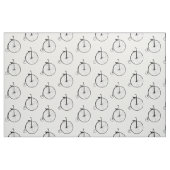 Tissu d'impression de bicyclette de thème de cycle (Fat Quarter)